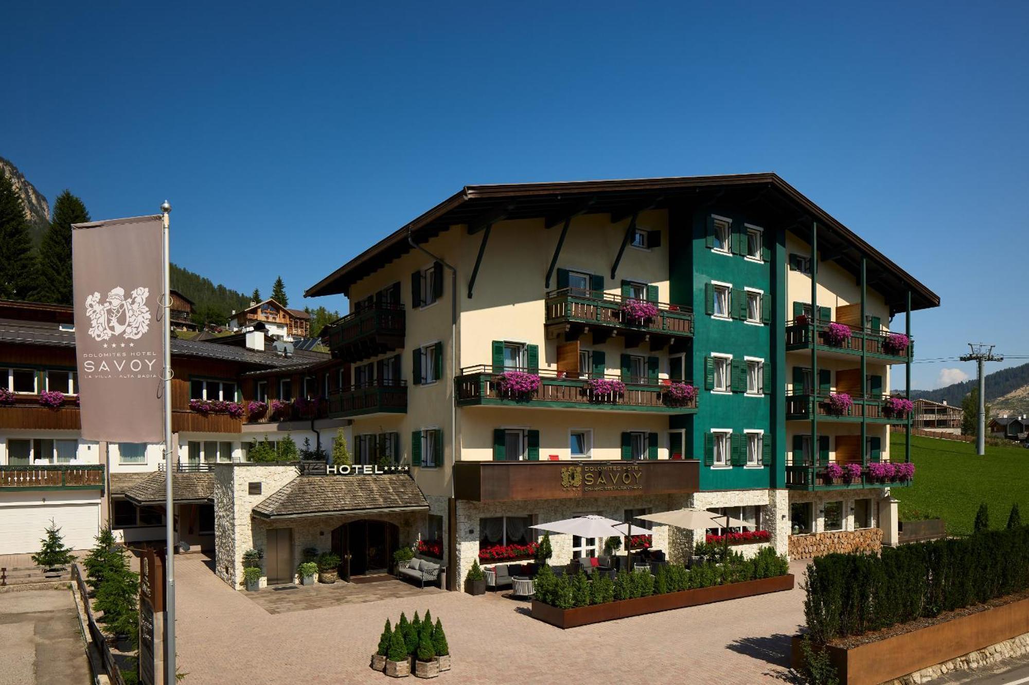 Dolomites Wellness Hotel Savoy لا فيلا المظهر الخارجي الصورة